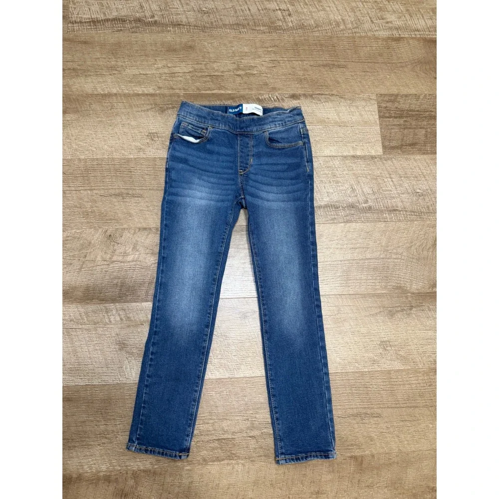 Old Navy Skinny Pull-On Jeans for Girls Size 8